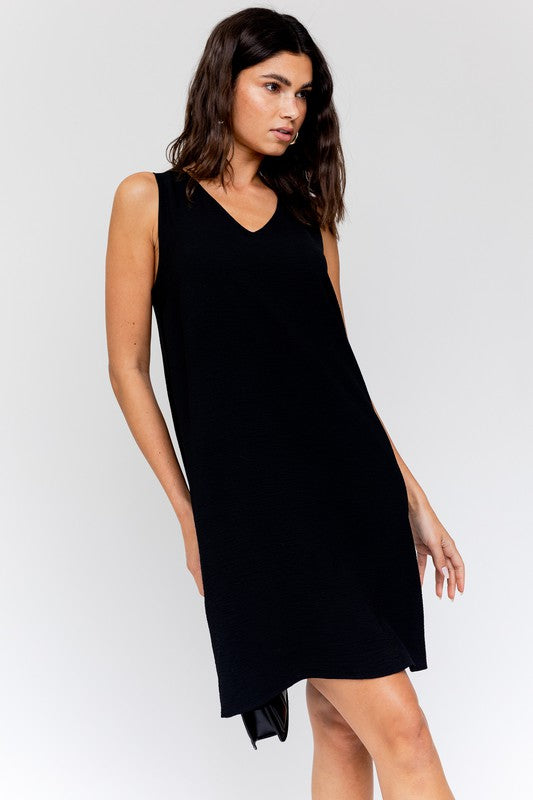 Sleeveless V-Neck Dress, Gilli