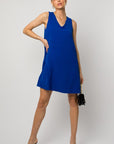 Sleeveless V-Neck Dress, Gilli