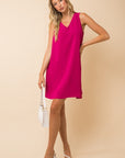 Sleeveless V-Neck Dress, Gilli