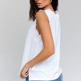 EDGY FRAYED TOP (Various Colors), Gilli