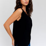 EDGY FRAYED TOP (Various Colors), Gilli