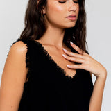 EDGY FRAYED TOP (Various Colors), Gilli