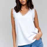 EDGY FRAYED TOP (Various Colors), Gilli
