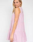 Sleeveless Tiered Mini Dress, Gilli