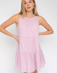 Sleeveless Tiered Mini Dress, Gilli