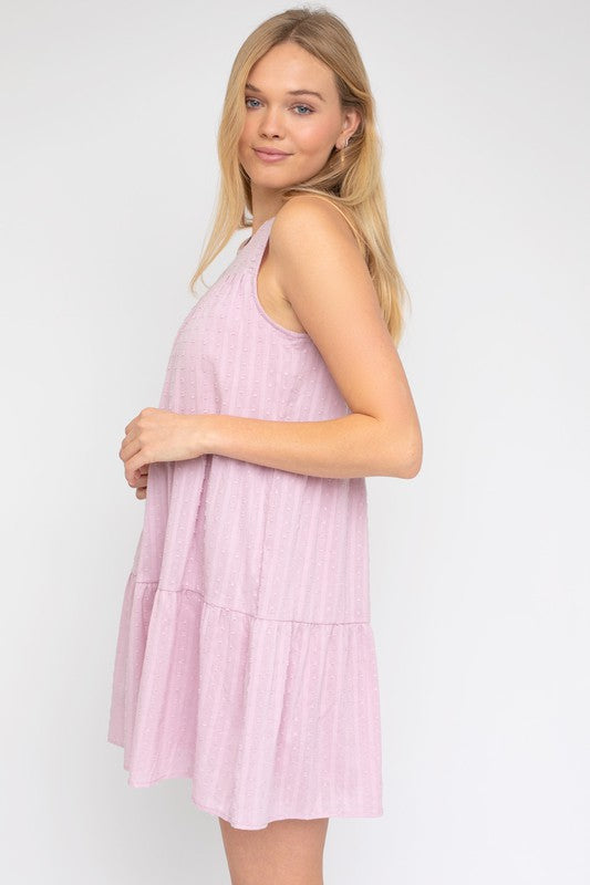 Sleeveless Tiered Mini Dress, Gilli