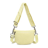 Sol and Selene - Ethereal - Woven Neoprene Crossbody Bag