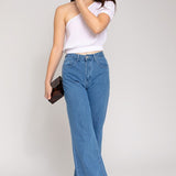 S/S ONE SHOULDER TOP, Gilli