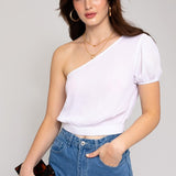 S/S ONE SHOULDER TOP, Gilli