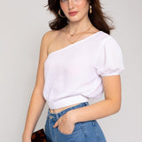 S/S ONE SHOULDER TOP, Gilli