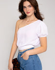 S/S ONE SHOULDER TOP, Gilli