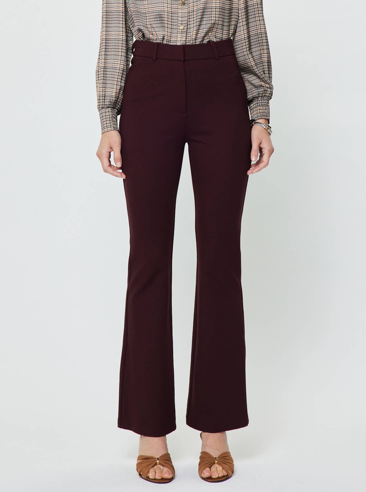 Current Air - Ponte Flare Full Length Pants (preorder- arrives 8/30)