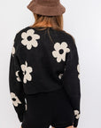 DAISY CROP SWEATER (Various Colors), Le Lis