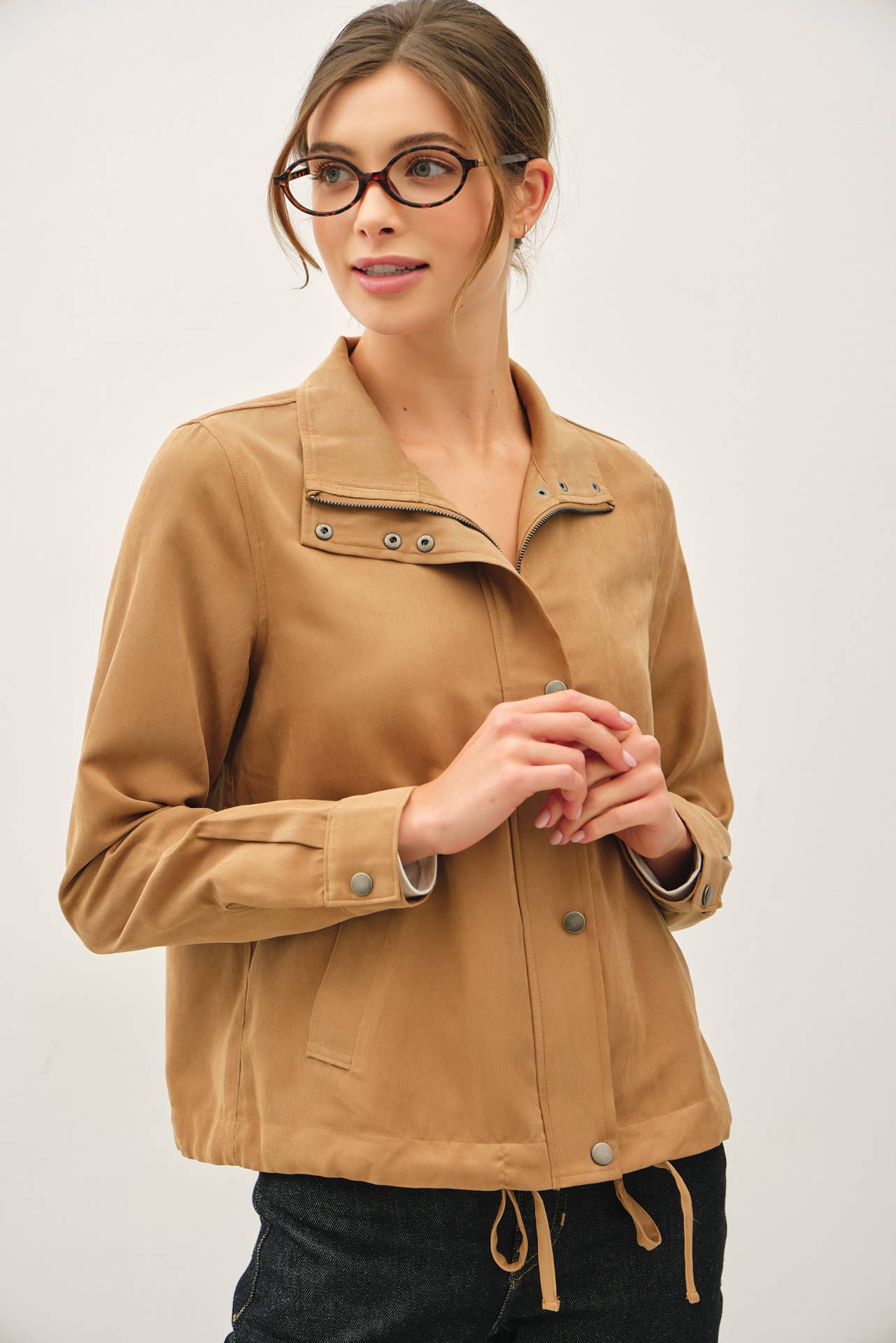 Be Cool - Utility Jacket With Welt Pockets