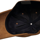 KBETHOS - SUEDE BASEBALL CAP Taupe
