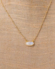 Swara Jewelry LLC - Dainty Gemstone Necklace