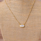 Swara Jewelry LLC - Dainty Gemstone Necklace