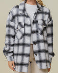 OVERSIZED PLAID SHACKET (Various colors), Timing