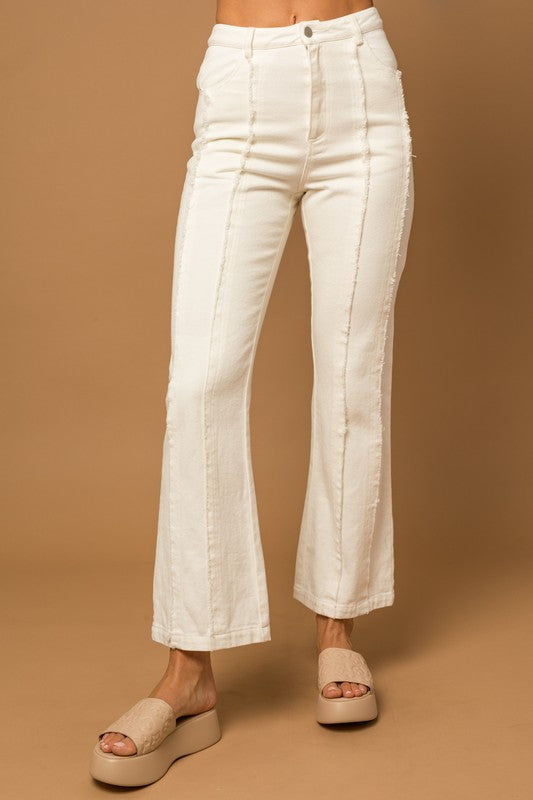 Frayed Flare Pants, Gilli