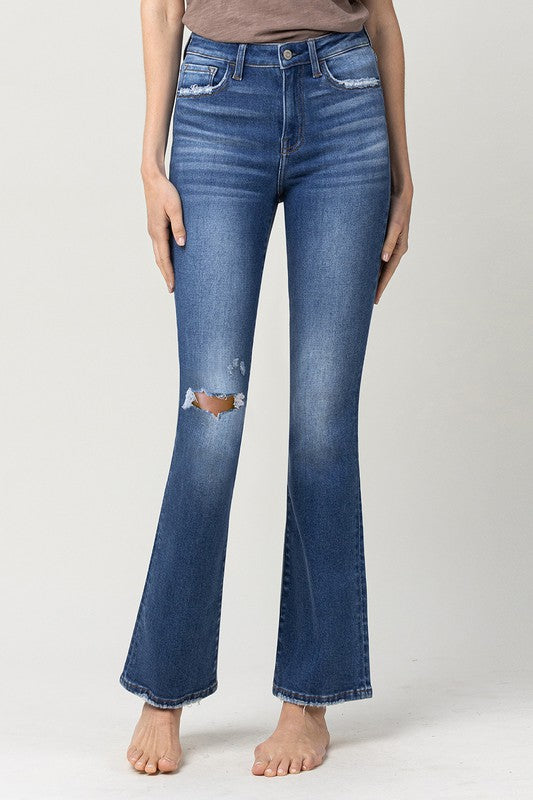 Stretch High Rise Bootcut, Flying Monkey