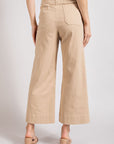 SOFT WASHED WIDE LEG PANTS, eesome