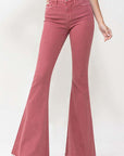 High Rise Super Flare Jeans, Vervet