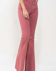 High Rise Super Flare Jeans, Vervet