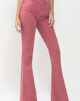 High Rise Super Flare Jeans, Vervet