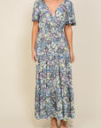 ARYA FLORAL MAXI DRESS, Timing