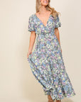 ARYA FLORAL MAXI DRESS, Timing