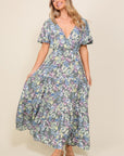 ARYA FLORAL MAXI DRESS, Timing