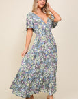 ARYA FLORAL MAXI DRESS, Timing