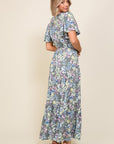 ARYA FLORAL MAXI DRESS, Timing