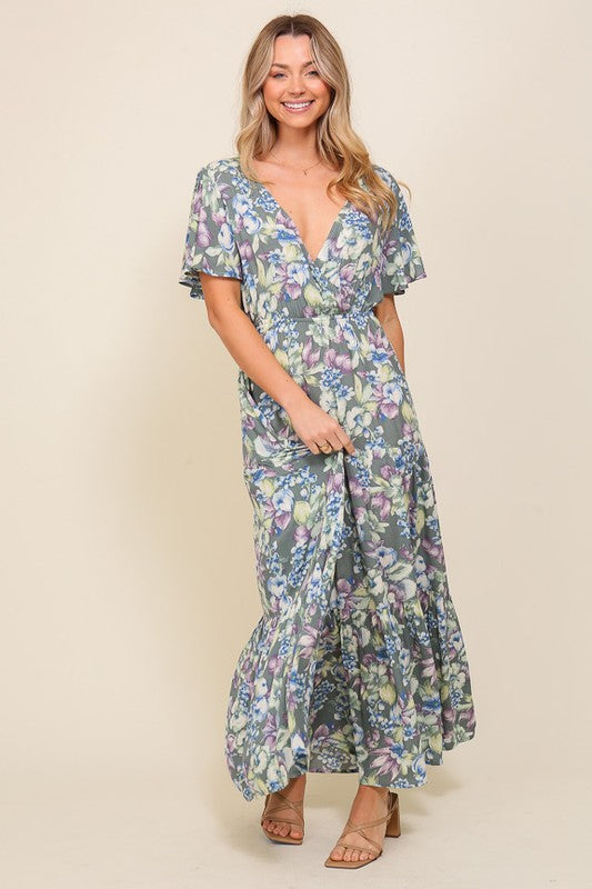 ARYA FLORAL MAXI DRESS, Timing