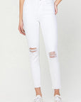 HIGH RISE CROP SKINNY, Vervet