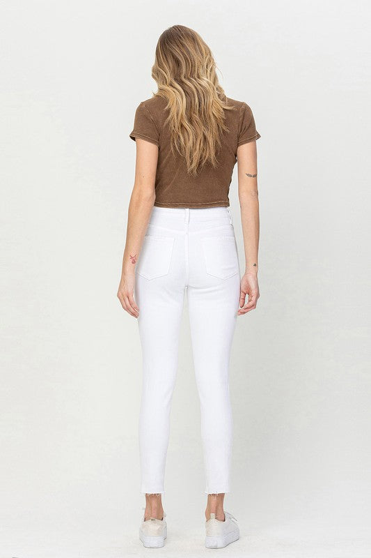 HIGH RISE CROP SKINNY, Vervet