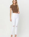 HIGH RISE CROP SKINNY, Vervet