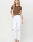 HIGH RISE CROP SKINNY, Vervet