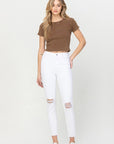 HIGH RISE CROP SKINNY, Vervet