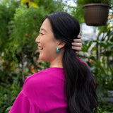 Chloe Hoops - Turquoise, Spiffy & Splendid