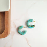 Chloe Hoops - Turquoise, Spiffy & Splendid