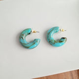 Chloe Hoops - Turquoise, Spiffy & Splendid