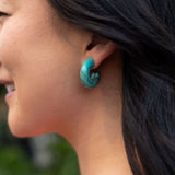 Chloe Hoops - Turquoise, Spiffy & Splendid