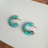 Chloe Hoops - Turquoise, Spiffy & Splendid