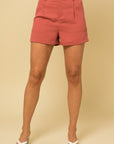 Front Pleated Short, Gilli