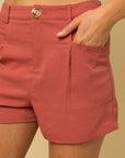 Front Pleated Short, Gilli