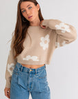 DAISY CROP SWEATER (Various Colors), Le Lis