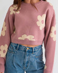 DAISY CROP SWEATER (Various Colors), Le Lis