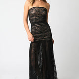 Olivaceous - Jenna Lace Dress