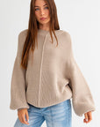 Ribbed Knitted Sweater (Various colors), Le Lis